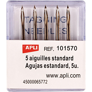 Apli Agujas estándar para pistola de navetes