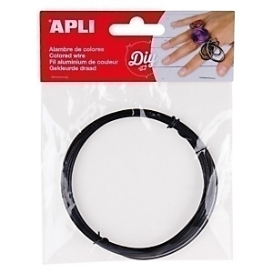 APLI Alambre ø 1,5 mm, Negro, 5 metros APLI Alambre ø 1,5 mm, Negro, 5 metros