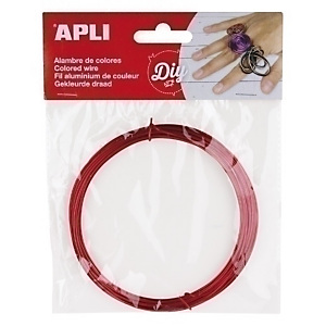APLI Alambre ø 1,5 mm, Rojo, 5 metros APLI Alambre ø 1,5 mm, Rojo, 5 metros