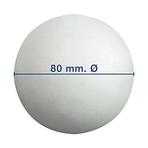 Apli Bola de porexpan 80 mm Apli Bola de porexpan 80 mm