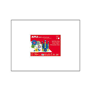 Apli Goma EVA 40 x 60 cm - blanca Apli Goma EVA 40 x 60 cm - blanca