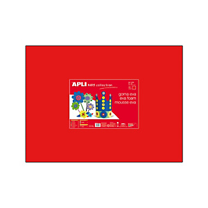 Apli Goma EVA 40 x 60 cm - roja Apli Goma EVA 40 x 60 cm - roja
