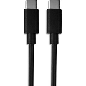 APM Câble USB-C / USB-C, 60W, USB 3.1, mâle / mâle, noir, 1m