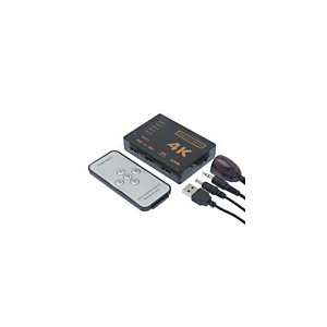 APM Switch HDMI 1.4, 5 entrées / 1 sortie, UHD 4K, 3D, remote 590463