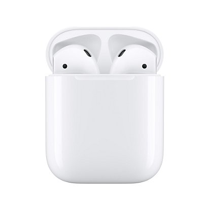 Apple AirPods (2nd generation) AirPods, True Wireless Stereo (TWS), Appels/Musique, Écouteurs, Blanc MV7N2ZM/A - 1
