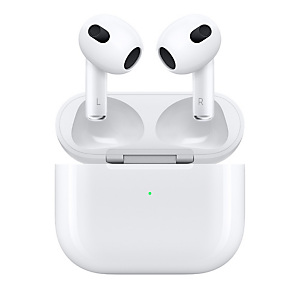 Apple AirPods (3rd generation) AirPods (3? génération) avec Boîtier de charge Lightning, Sans fil, Appels/Musique, Casque, Blanc MPNY3ZM/A Apple AirPods (3rd generation) AirPods (3? génération) avec Boîtier de charge Lightning, Sans fil, Appels/Musique, Casque, Blanc MPNY3ZM/A