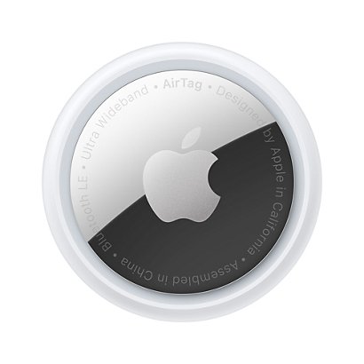 Apple AirTag, Plata, Blanco, iOS 14.5, IP67, CR2032, 1 pieza(s), 3,19 cm MX532ZY/A