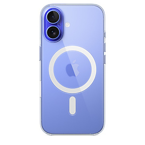 Apple Funda transparente con MagSafe para el iPhone 16, Funda, Apple, iPhone 16, 15,5 cm (6.1'), Transparente MA6A4ZM/A Apple Funda transparente con MagSafe para el iPhone 16, Funda, Apple, iPhone 16, 15,5 cm (6.1'), Transparente MA6A4ZM/A