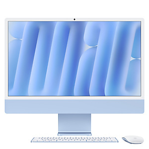 Apple iMac , 59,7 cm (23.5'), 4.5K Ultra HD, Apple M, 16 Go, 256 Go, macOS Sequoia MWV13FN/A Apple iMac , 59,7 cm (23.5'), 4.5K Ultra HD, Apple M, 16 Go, 256 Go, macOS Sequoia MWV13FN/A