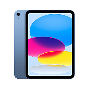 Apple iPad , 27,7 cm (10.9''), 2360 x 1640 pixels, 256 Go, iPadOS 16, 477 g, Bleu MPQ93NF/A