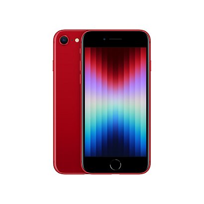 Apple iPhone SE, 11,9 cm (4.7''), 1334 x 750 Pixeles, 128 GB, 12 MP, iOS 15, Rojo MMXL3QL/A - 1