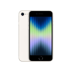 Apple iPhone SE, 11,9 cm (4.7''), 1334 x 750 pixels, 64 Go, 12 MP, iOS 15, Blanc MMXG3ZD/A