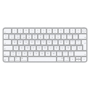 Apple Magic Keyboard con Touch ID para modelos de Mac con chip de - Español, Tenkeyless (sin zona numérica) (80 - 87%), Inalámbrico y alámbrico, USB + Bluetooth, QWERTY, Plata, Blanco MXCK3Y/A Apple Magic Keyboard con Touch ID para modelos de Mac con chip de - Español, Tenkeyless (sin zona numérica) (80 - 87%), Inalámbrico y alámbrico, USB + Bluetooth, QWERTY, Plata, Blanco MXCK3Y/A