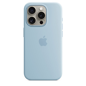 Apple MWNM3ZM/A, Funda, Apple, iPhone 15 Pro, 15,5 cm (6.1''), Azul claro