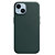 APPLE, Smartphone cellulari - accessori, Iphone 14 leather case forest green, MPP53ZM/A - 2