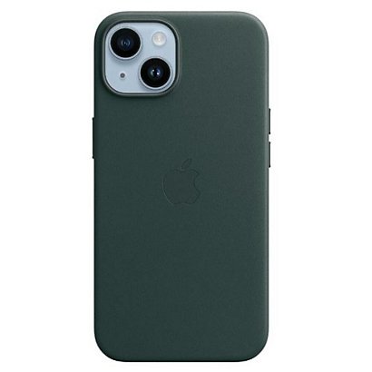APPLE, Smartphone cellulari - accessori, Iphone 14 leather case forest green, MPP53ZM/A - 1