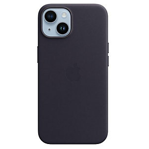 APPLE, Smartphone cellulari - accessori, Iphone 14 leather case midnight, MPP43ZM/A