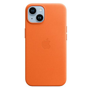 APPLE, Smartphone cellulari - accessori, Iphone 14 leather case orange, MPP83ZM/A