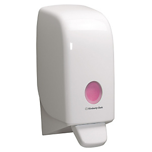 Aquarius (Kimberly-Clark) Aquarius Dispensador manual de jabón cartucho plástico 1 l Aquarius (Kimberly-Clark) Aquarius Dispensador manual de jabón cartucho plástico 1 l
