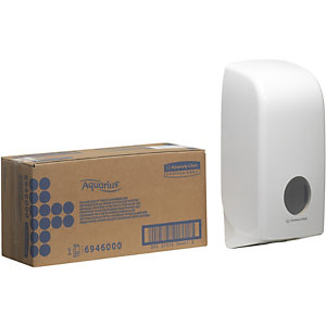 Aquarius (Kimberly-Clark) Aquarius™ Dispenser per carta igienica Bianco 16,9 x 12,3 x 33,8 cm