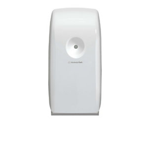 Aquarius (Kimberly-Clark) Dispenser di deodorante per ambienti a batteria Plastica Bianco