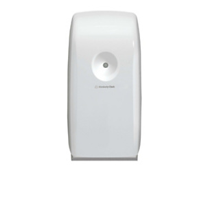 Aquarius (Kimberly-Clark) Dispenser di deodorante per ambienti a batteria Plastica Bianco Aquarius (Kimberly-Clark) Dispenser di deodorante per ambienti a batteria Plastica Bianco