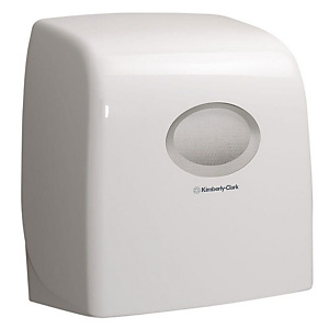 Aquarius (Kimberly-Clark) Slimroll* Dispenser di rotoli asciugamani Manuale Extra-lucido Bianco Aquarius (Kimberly-Clark) Slimroll* Dispenser di rotoli asciugamani Manuale Extra-lucido Bianco