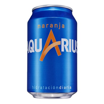 AQUARIUS Refresco naranja, 330 ml