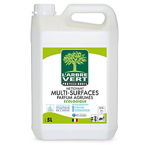 Arbre Vert Nettoyant multi-usages professionnel Ecologique - parfum agrumes 5L