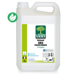 Arbre Vert Nettoyant professionnel pour sols parfum romarin - 5l Arbre Vert Nettoyant professionnel pour sols parfum romarin - 5l