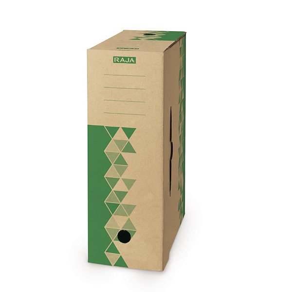 Archiefdoos 100% gerecycled met rug 12 cm RAJA - 3
