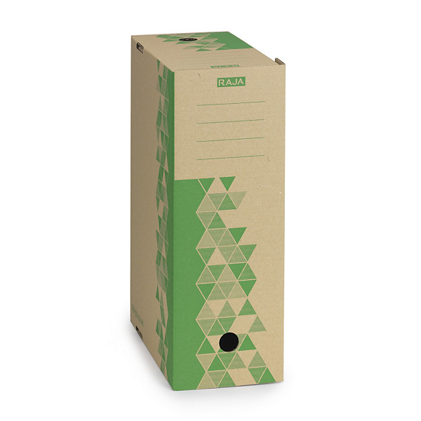 Archiefdoos 100% gerecycled met rug 12 cm RAJA - 1