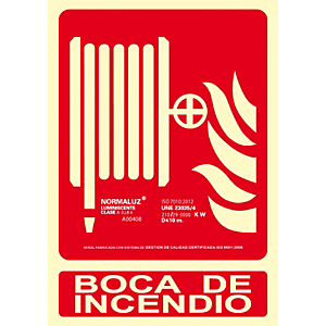 ARCHIVO 2000 Señal Homologada - Boca de incendio