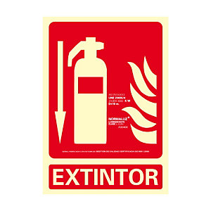 ARCHIVO 2000 Señalización luminosa anti-incendios - Extintor
