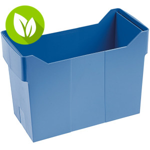 ARCHIVO 2000 Archibox Cajetín de archivo para carpetas colgantes A4, poliestireno 100% reciclado y reciclable, azul ARCHIVO 2000 Archibox Cajetín de archivo para carpetas colgantes A4, poliestireno 100% reciclado y reciclable, azul
