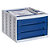 ARCHIVO 2000 Archivotec Serie 6000 módulo 3 cajones azul - 1