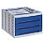 ARCHIVO 2000 Archivotec Serie 6000 módulo 3 cajones azul - 3