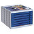 ARCHIVO 2000 Archivotec Serie 6000 módulo 3 cajones azul - 2