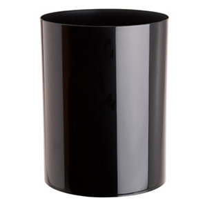 ARCHIVO 2000 Cestino gettacarta cilindrico Linea Ecogreen, 26 x h 33,5 cm Nero ARCHIVO 2000 Cestino gettacarta cilindrico Linea Ecogreen, 26 x h 33,5 cm Nero