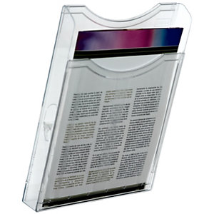 Archivo 2000 Corbeille murale verticale format A4 transparent - 1 Case