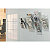 Archivo 2000 Corbeille murale verticale format A4 transparent - 1 Case - 2