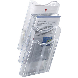 Espositore Da Parete Porta Blister Plexiglass Bianco - RBT Espositori