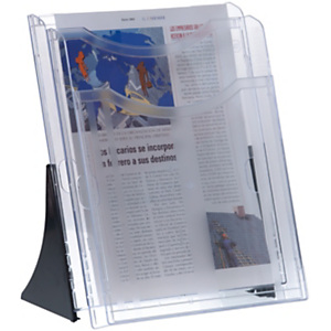 ARCHIVO 2000 Expositor de sobremesa Archiplay, 2 compartimentos, A4 vertical, 170 x 240 x 310 mm ARCHIVO 2000 Expositor de sobremesa Archiplay, 2 compartimentos, A4 vertical, 170 x 240 x 310 mm
