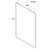 ARCHIVO 2000 Mampara de protección colgante de metacrilato transparente, 5 mm grosor, 68 x 75 cm - 3