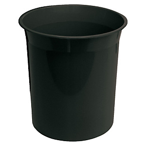 ARCHIVO 2000 Papelera de oficina económica, polipropileno, 14 l, negro ARCHIVO 2000 Papelera de oficina económica, polipropileno, 14 l, negro