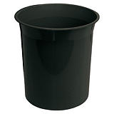 ARCHIVO 2000 Papelera de oficina económica, polipropileno, 14 l, negro ARCHIVO 2000 Papelera de oficina económica, polipropileno, 14 l, negro