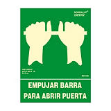 ARCHIVO 2000 Señalización luminosa de evacuación - Empujar barra para abrir puerta ARCHIVO 2000 Señalización luminosa de evacuación - Empujar barra para abrir puerta