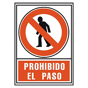 ARCHIVO 2000 Señalización - Prohibido el paso ARCHIVO 2000 Señalización - Prohibido el paso
