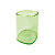 ARDA Bicchiere portapenne Classic, Ø 6,5 x h 9,5 cm, Polistirolo, Verde trasparente - 1