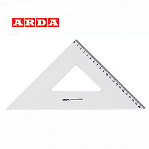 ARDA Squadra linea Profil - alluminio - 45gradi - 30cm - Arda ARDA Squadra linea Profil - alluminio - 45gradi - 30cm - Arda